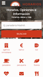 Mobile Screenshot of horarios-tiendas.es